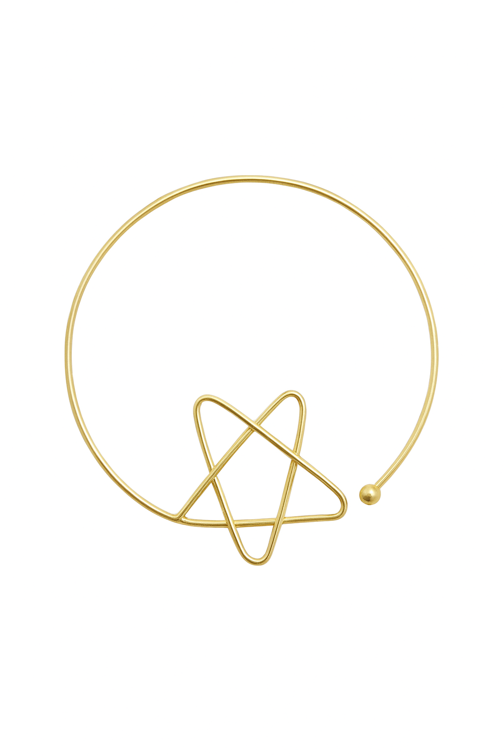 Golden Starburst Choker