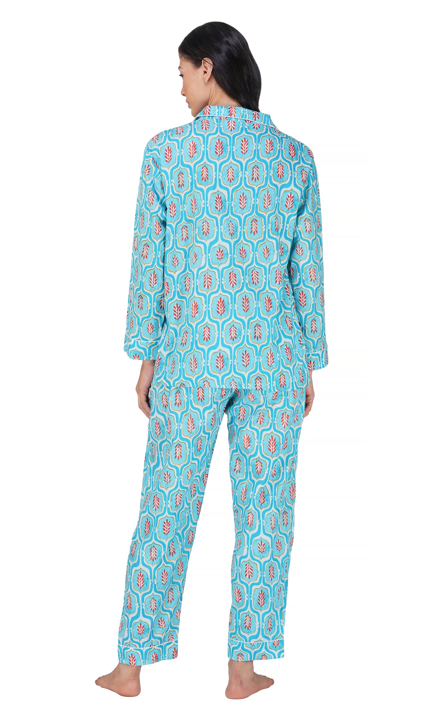 Scarlet Skies: 3-Piece Pajama Set