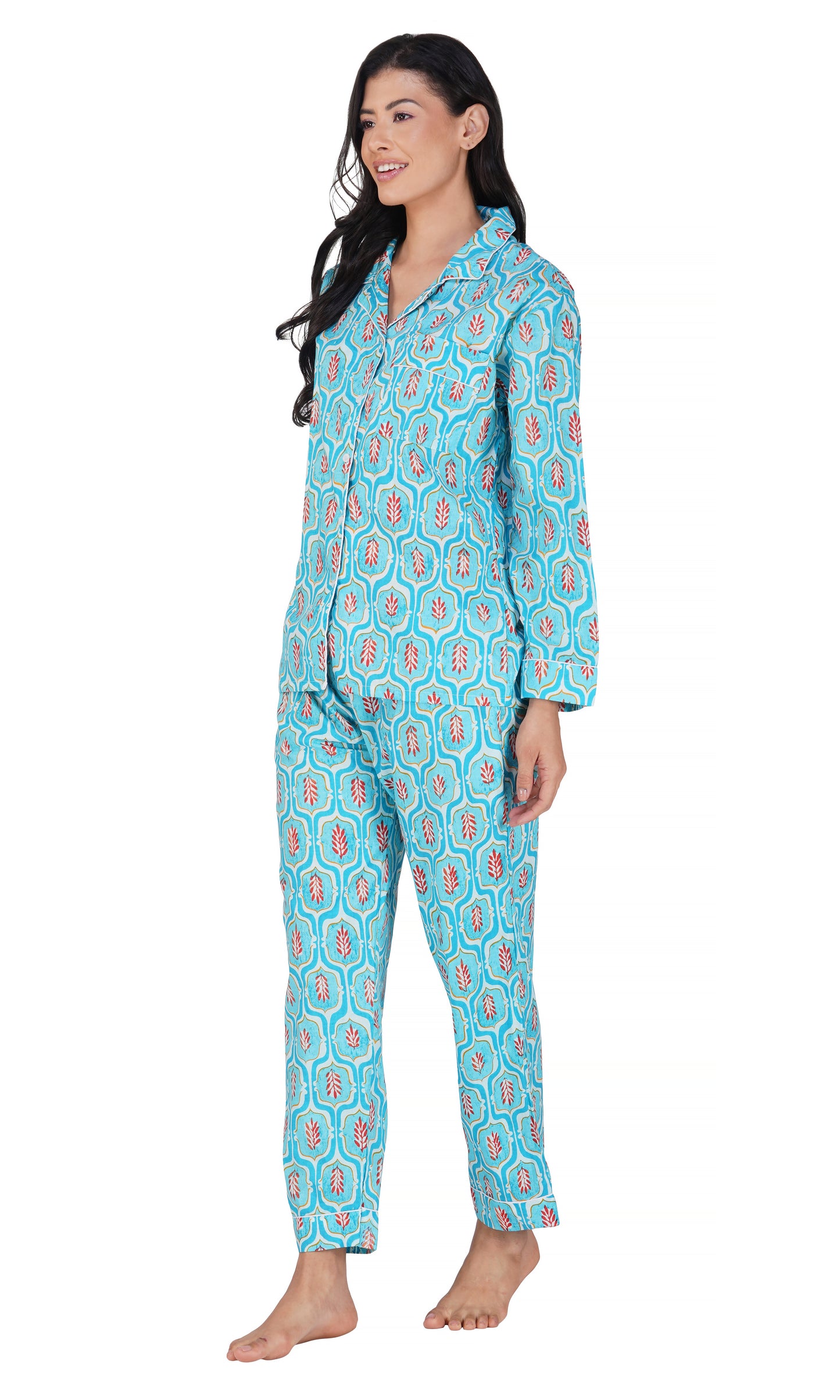Scarlet Skies: 3-Piece Pajama Set