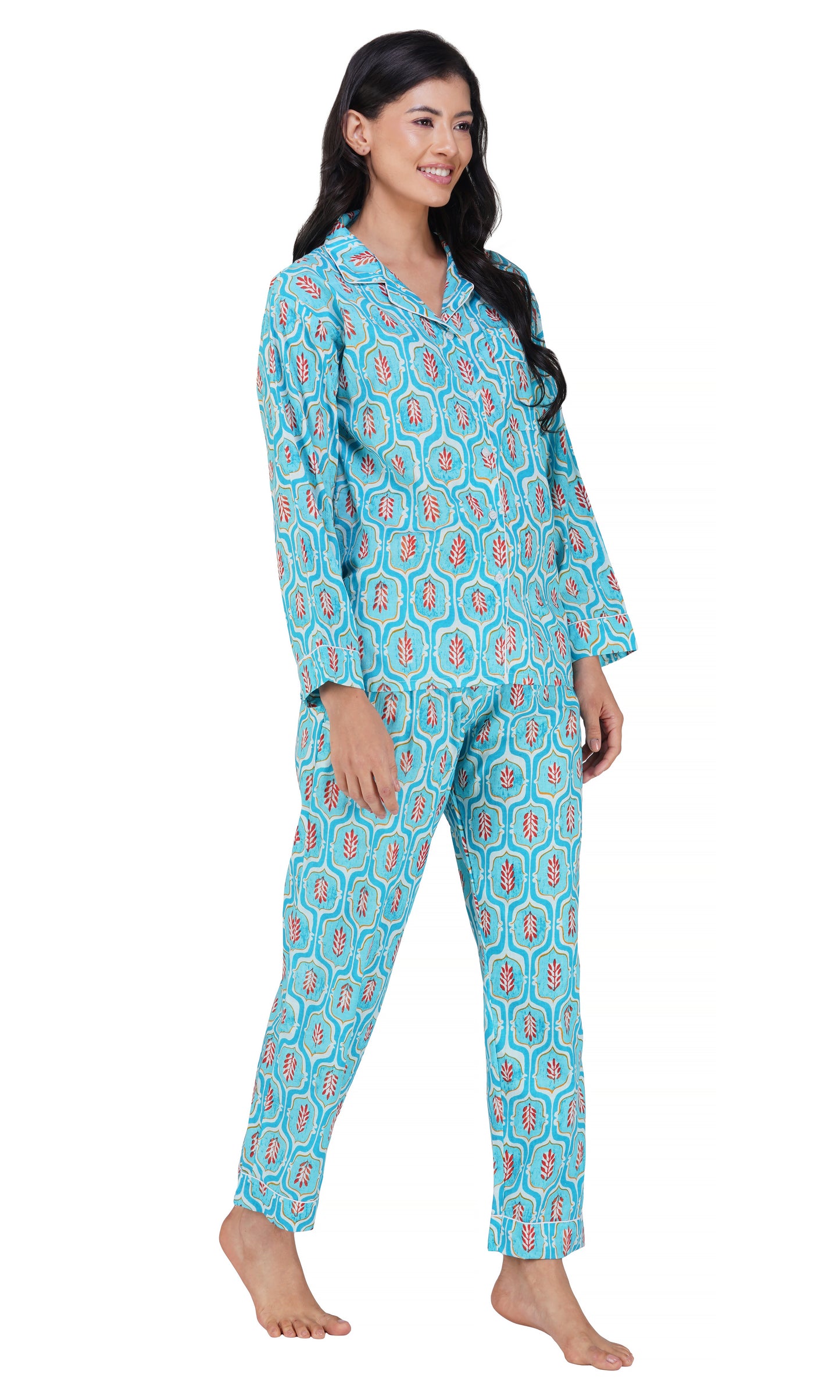 Scarlet Skies: 3-Piece Pajama Set