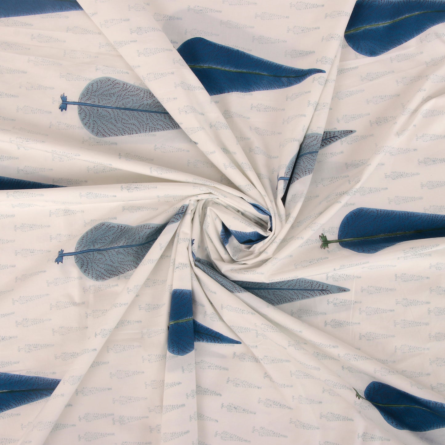 Rajwada Leaf Delight Bedspread