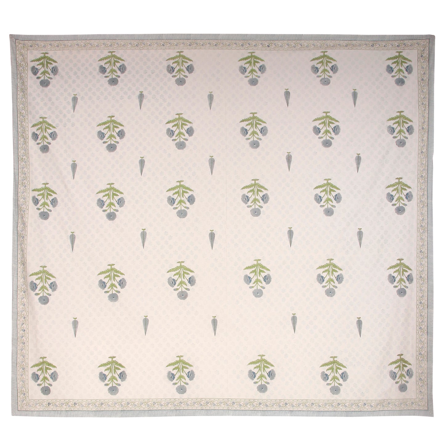 Gulbahar Blue Booti Elegance