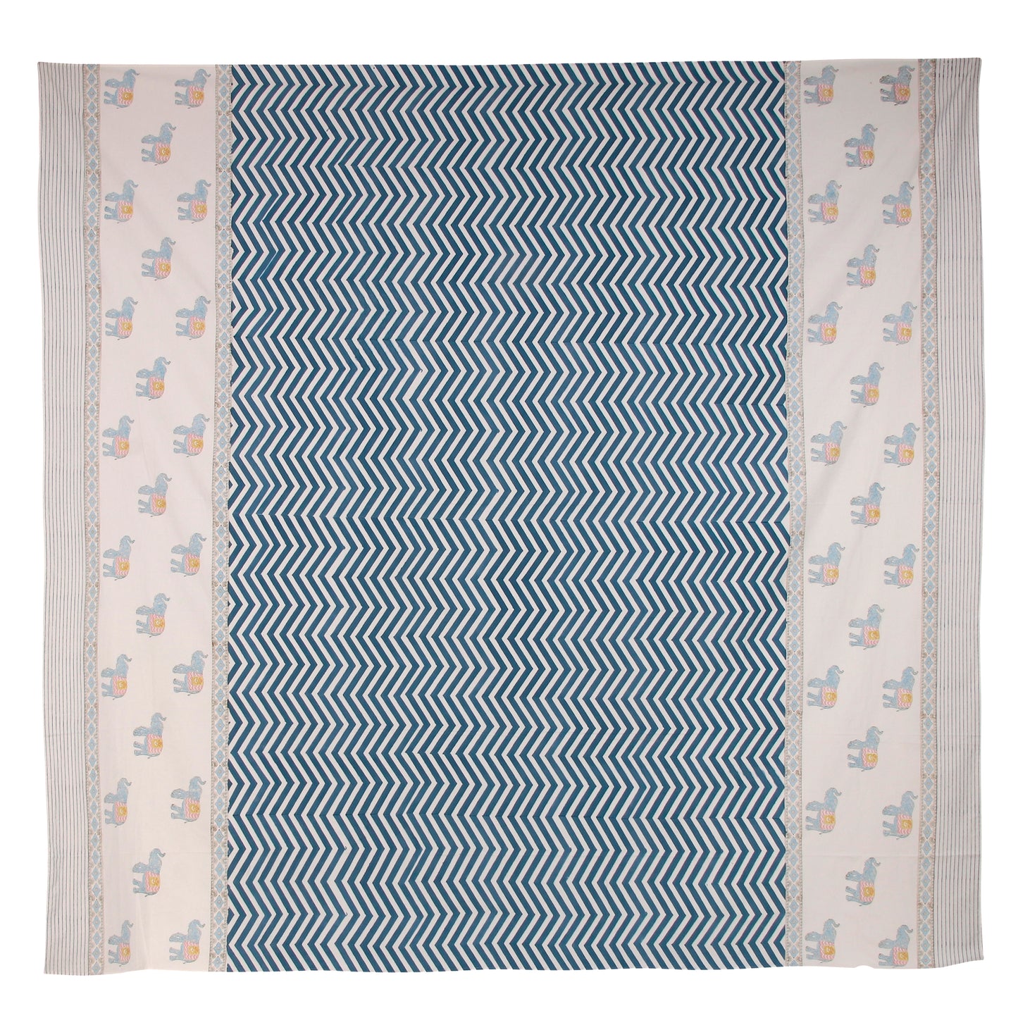Gajraj Grandeur Hand Block Printed Bedspread