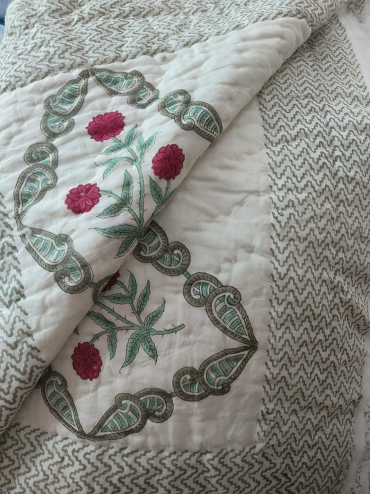 Mehrab Blossom Quilt