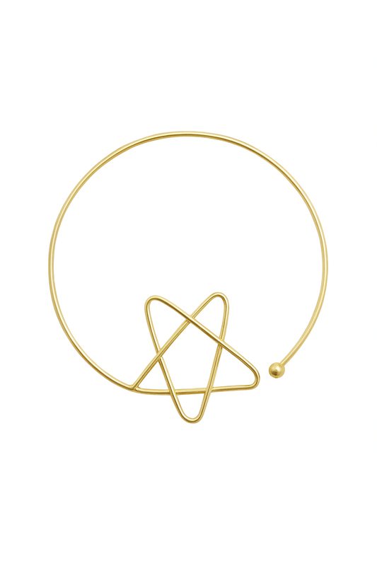 Golden Starburst Choker