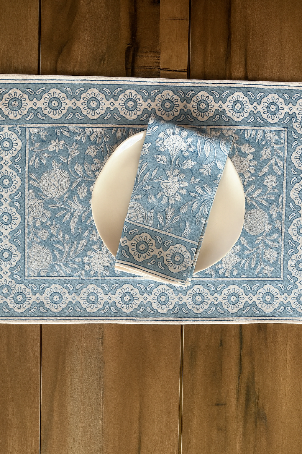 Floral Harmony 6 Placemat & 6 Napkin Set