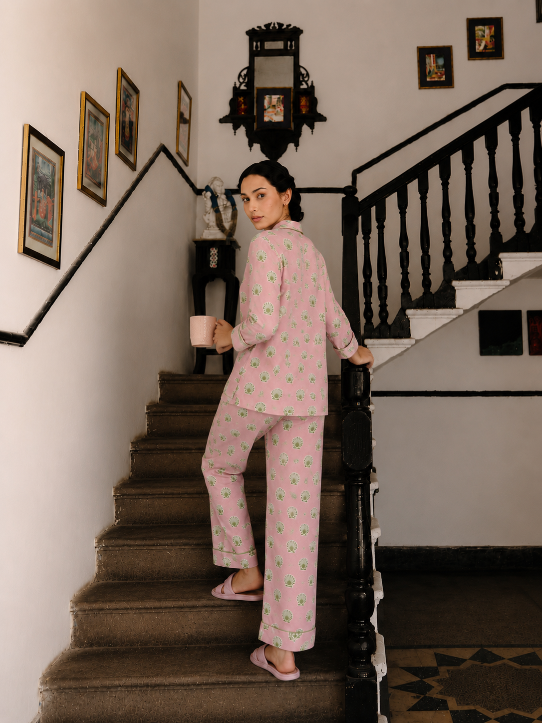 Whispering Shells Pajama Set