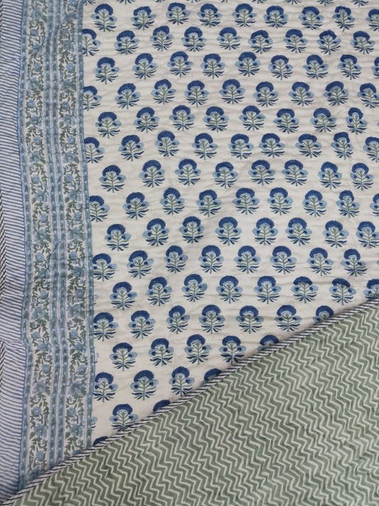 Indigo Garden Quilt