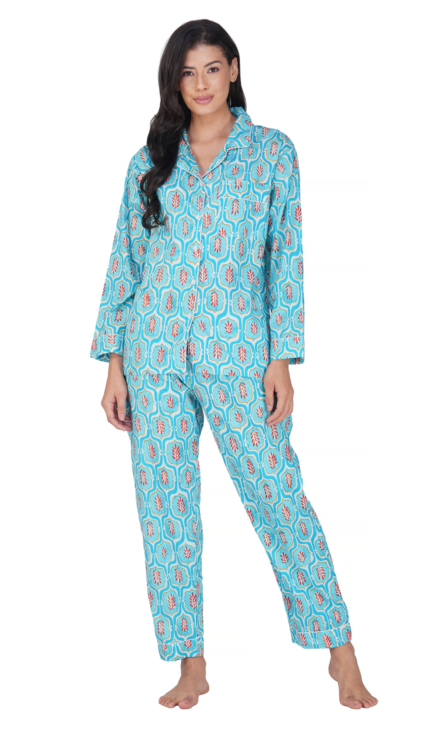 Scarlet Skies: 3-Piece Pajama Set