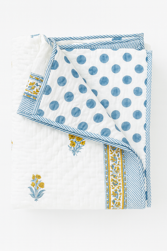 Sunhara Polka Quilt
