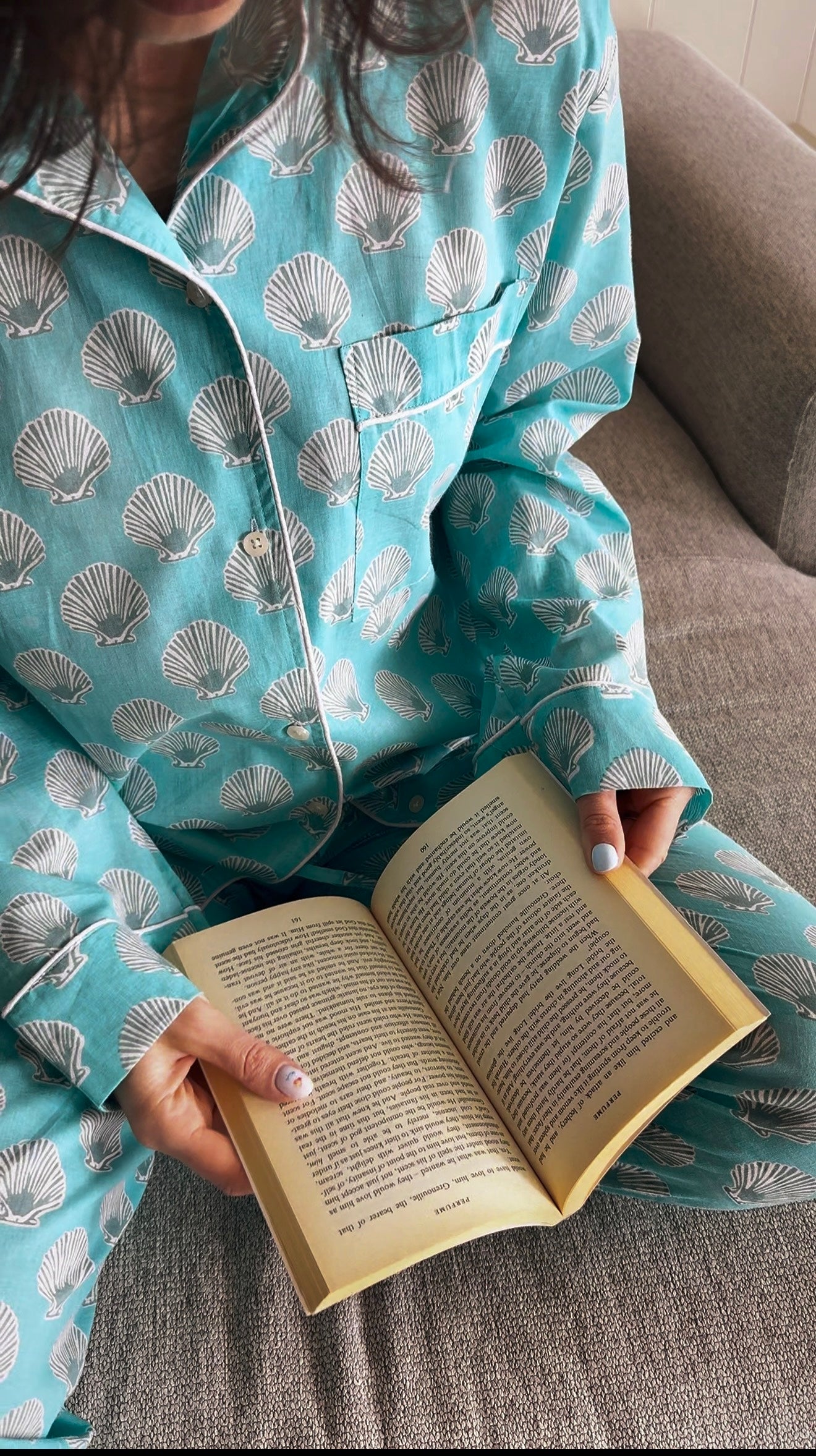 Turquoise Tides Pajama Set
