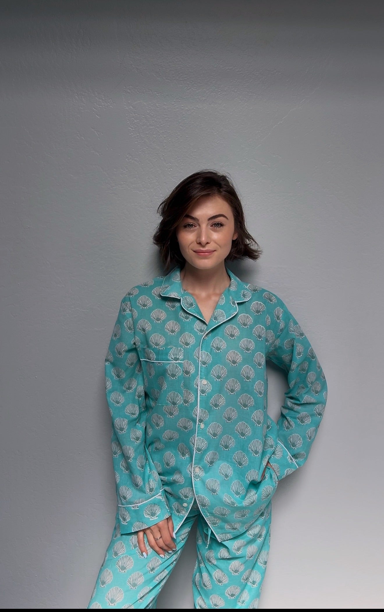 Turquoise Tides Pajama Set