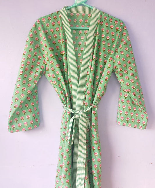 Mogra Malhaar Robe- 2 Piece set