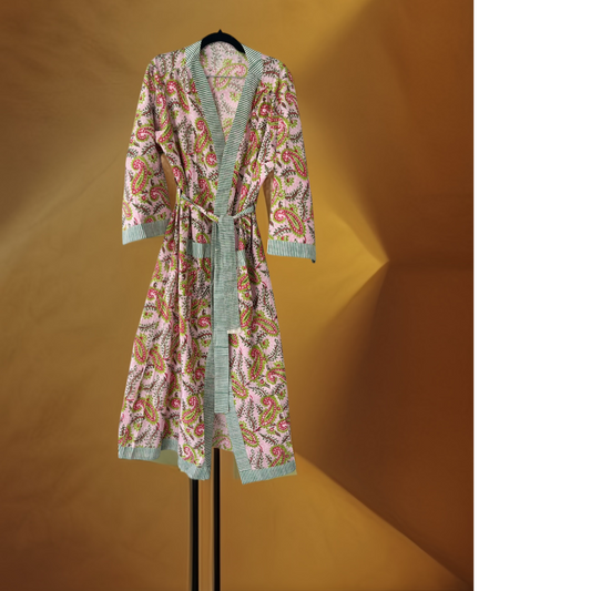 Aabha Paisley robe